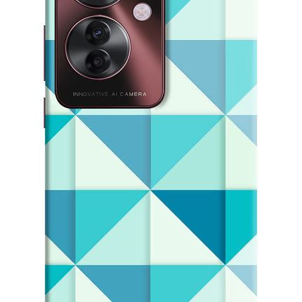 Abstract Oppo F25 Pro 5G Hard Case Back Cover by Casekaro