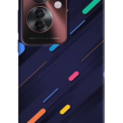 Abstract Design Oppo F25 Pro 5G Hard Case Back Cover by Casekaro
