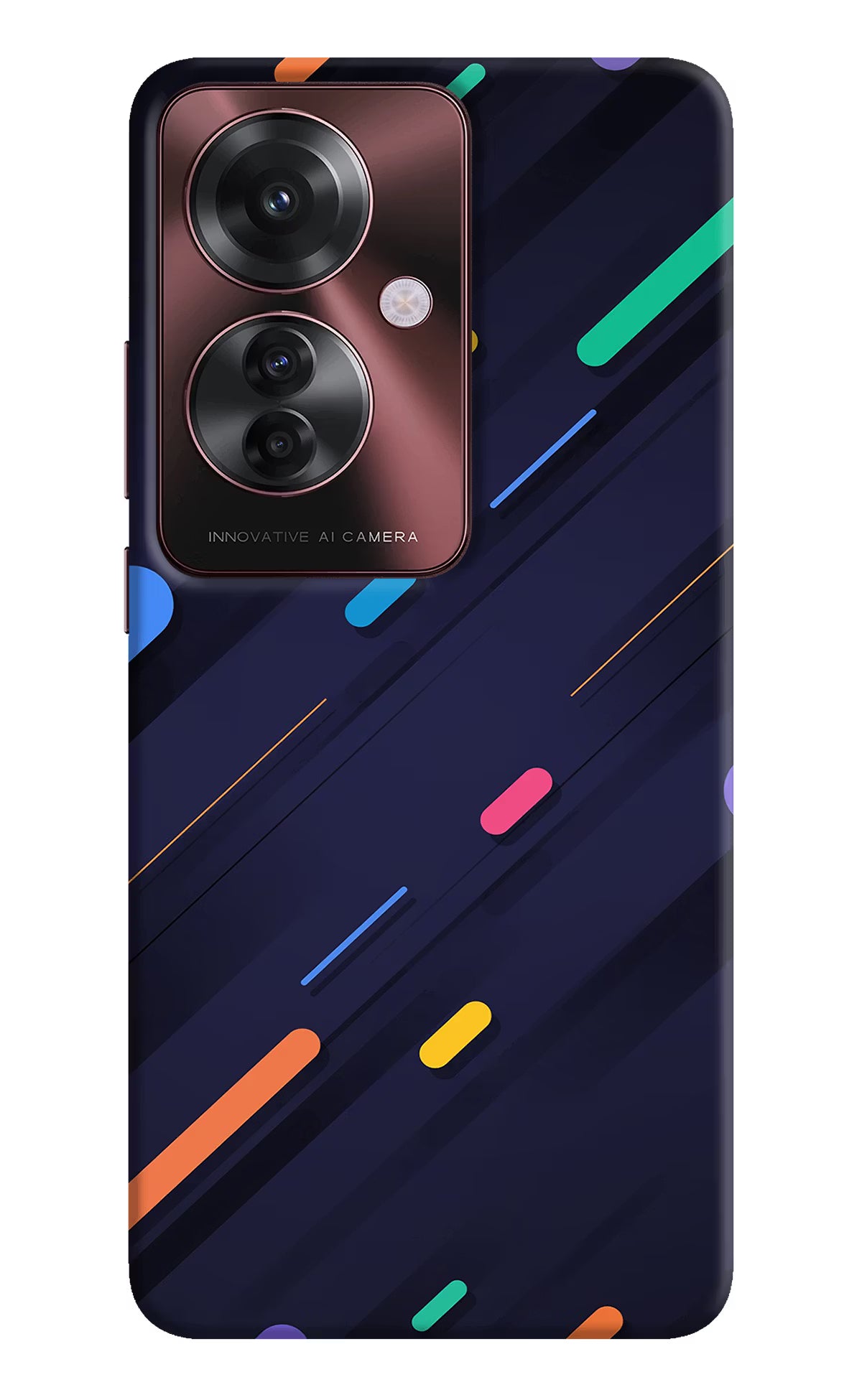 Abstract Design Oppo F25 Pro 5G Hard Case Back Cover by Casekaro