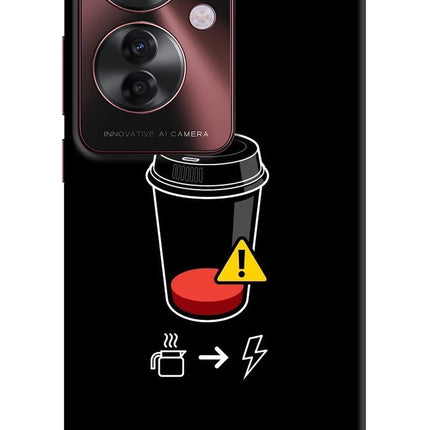 Coffee Oppo F25 Pro 5G Hard Case Back Cover by Casekaro