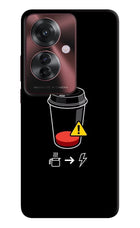 Coffee Oppo F25 Pro 5G Hard Case Back Cover by Casekaro