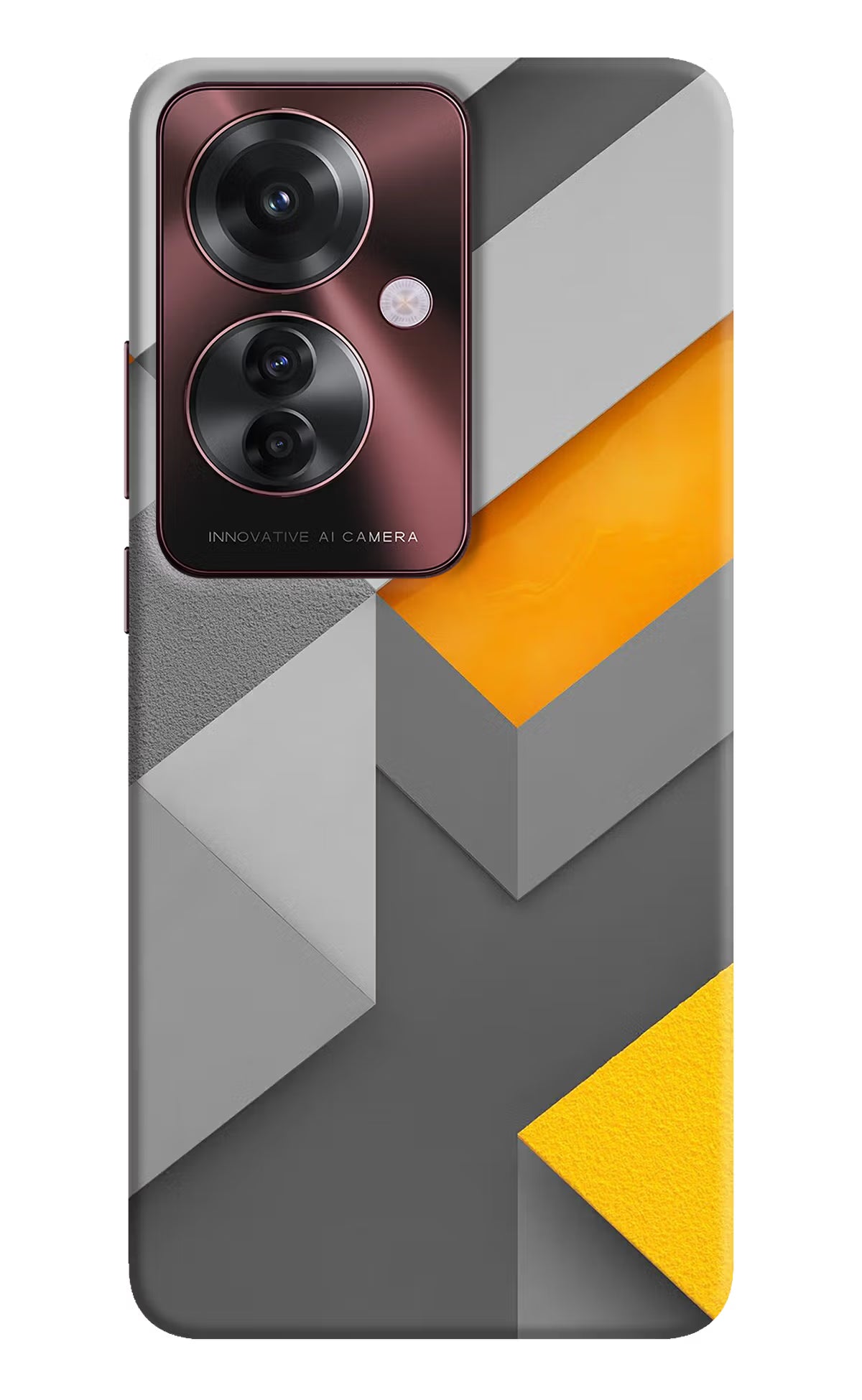 Abstract Oppo F25 Pro 5G Hard Case Back Cover by Casekaro
