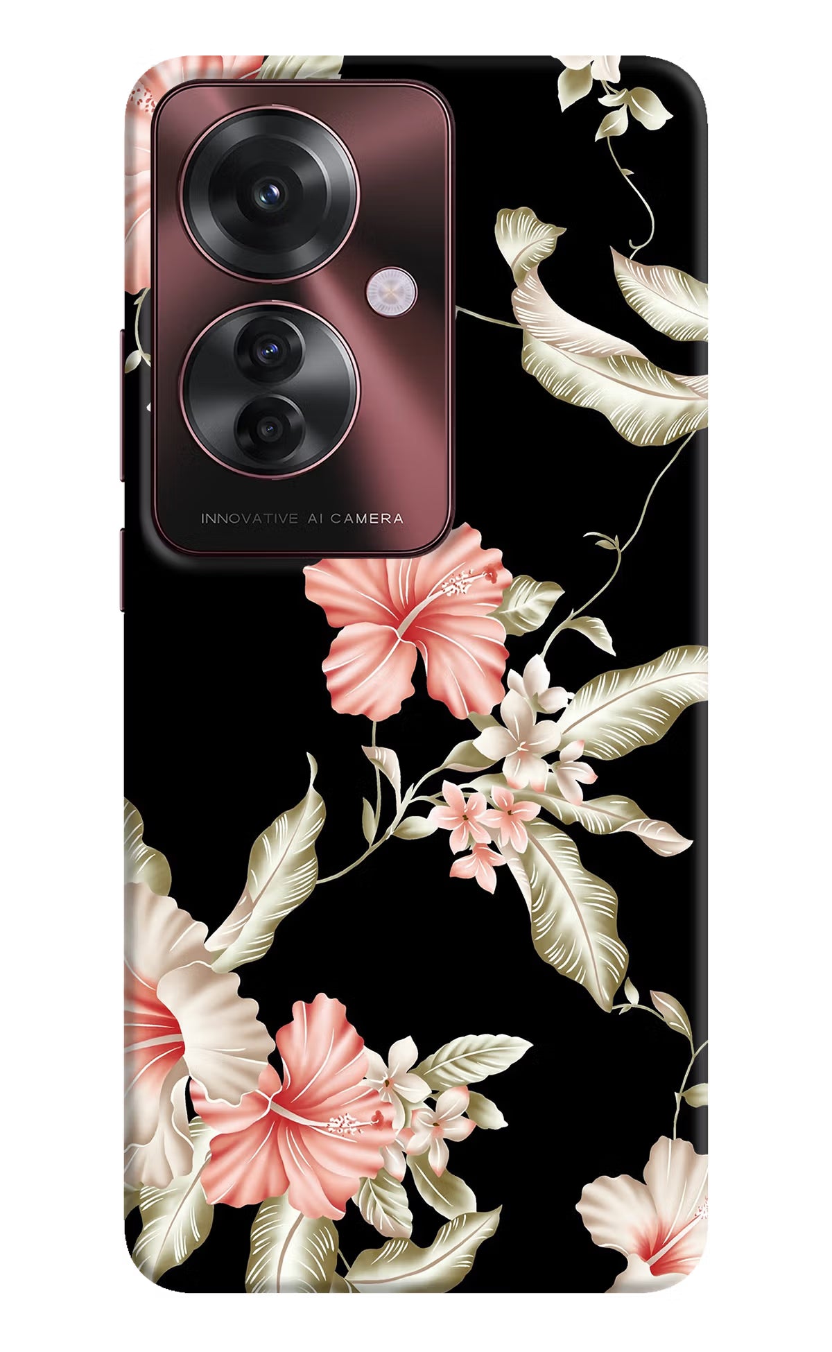 Flowers Oppo F25 Pro 5G Hard Case Back Cover by Casekaro