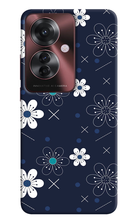 Flowers Oppo F25 Pro 5G Hard Case Back Cover by Casekaro