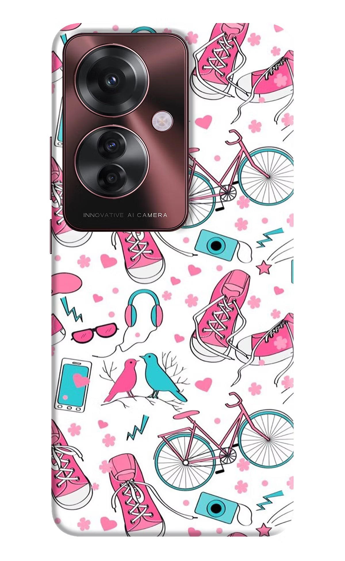 Artwork Oppo F25 Pro 5G Hard Case Back Cover by Casekaro