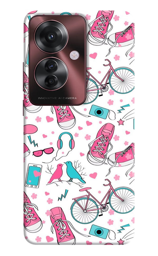 Artwork Oppo F25 Pro 5G Hard Case Back Cover by Casekaro