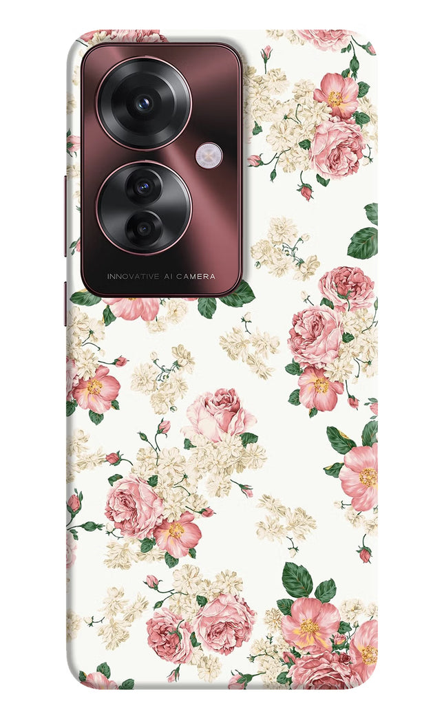 Flowers Oppo F25 Pro 5G Hard Case Back Cover by Casekaro
