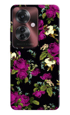Flowers Oppo F25 Pro 5G Hard Case Back Cover by Casekaro