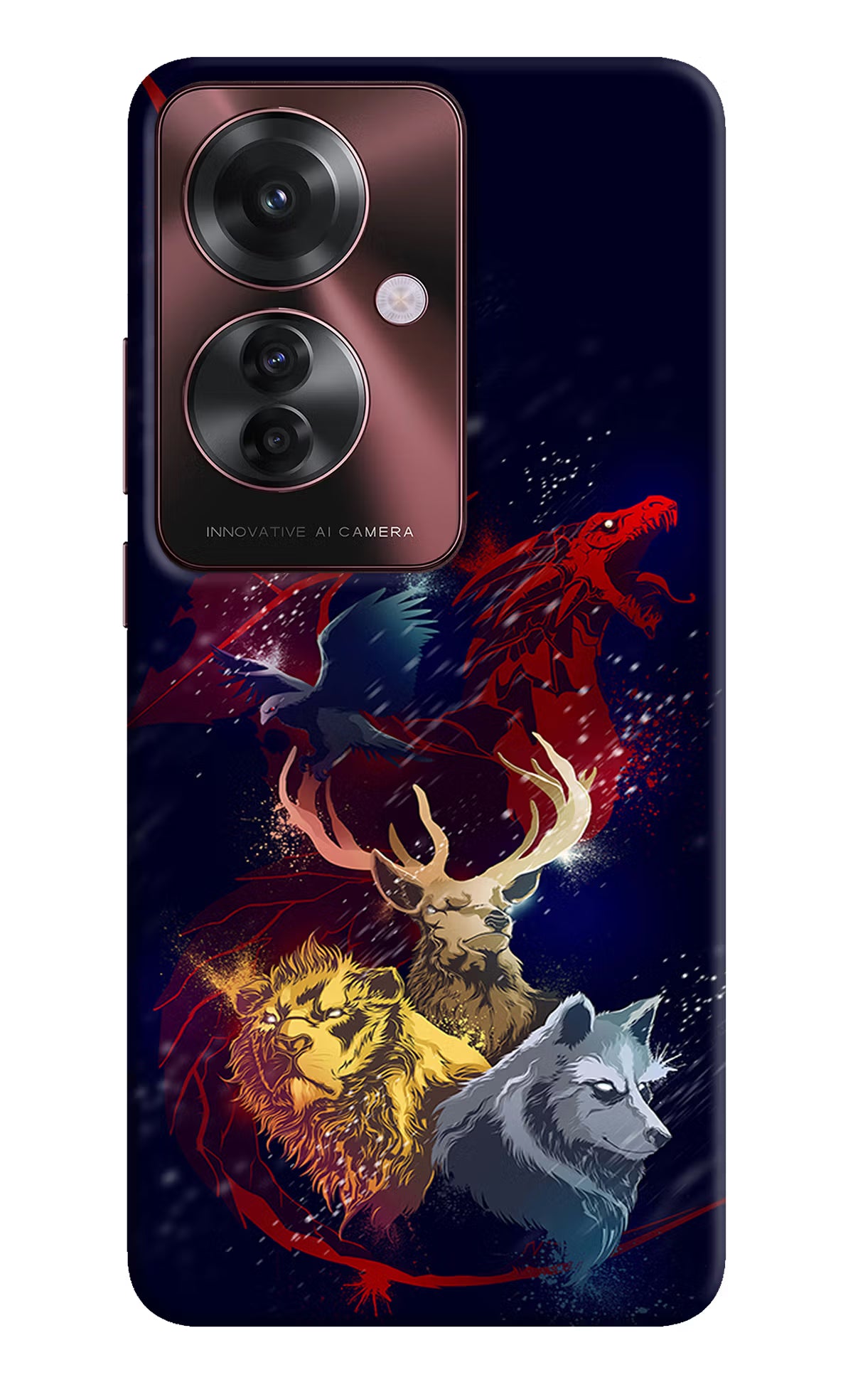 Game Of Thrones Oppo F25 Pro 5G Hard Case Back Cover by Casekaro
