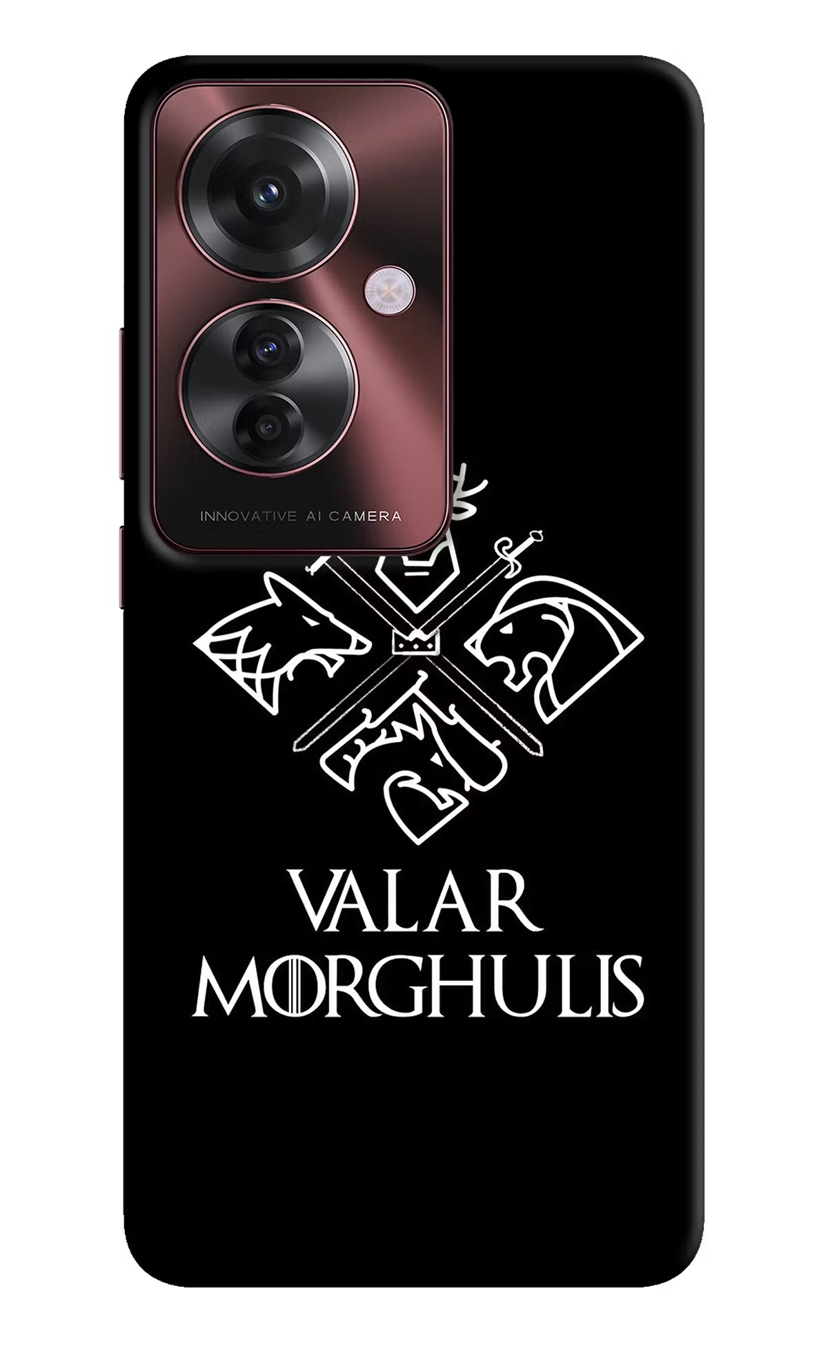 Valar Morghulis | Game Of Thrones Oppo F25 Pro 5G Hard Case Back Cover by Casekaro