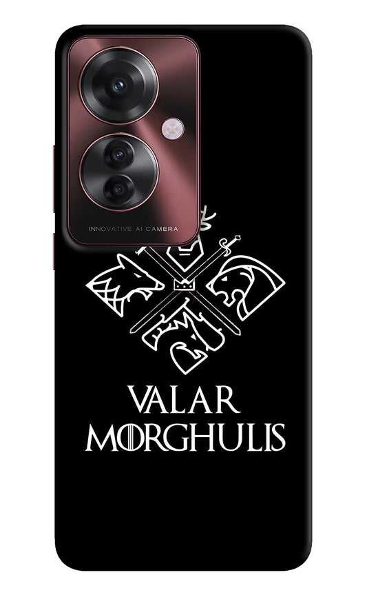 Valar Morghulis | Game Of Thrones Oppo F25 Pro 5G Hard Case Back Cover by Casekaro