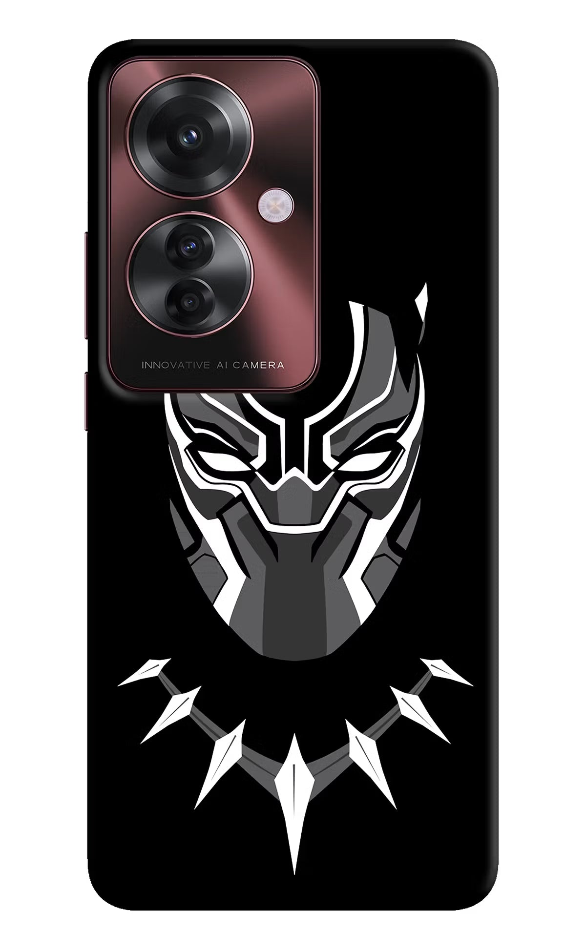 Black Panther Oppo F25 Pro 5G Hard Case Back Cover by Casekaro