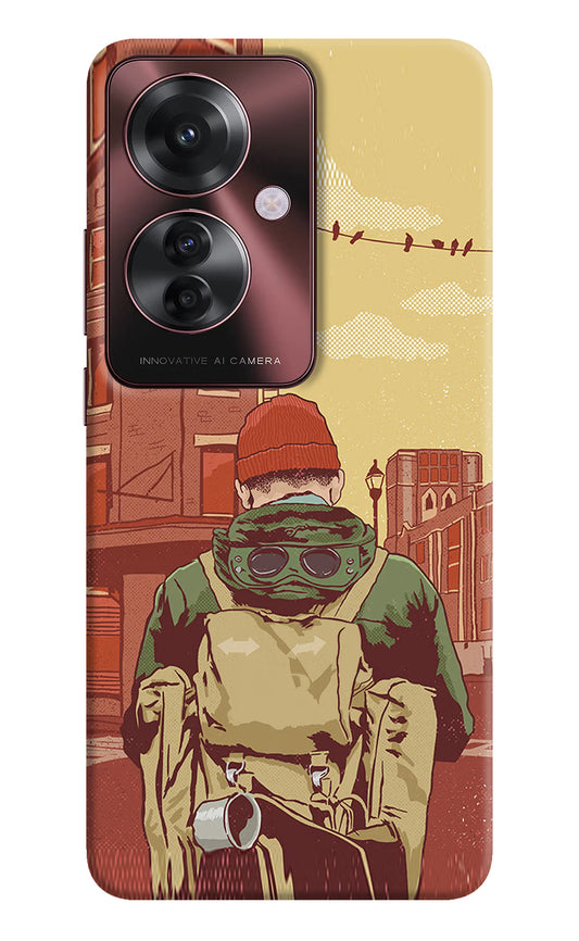 Adventurous Oppo F25 Pro 5G Hard Case Back Cover by Casekaro