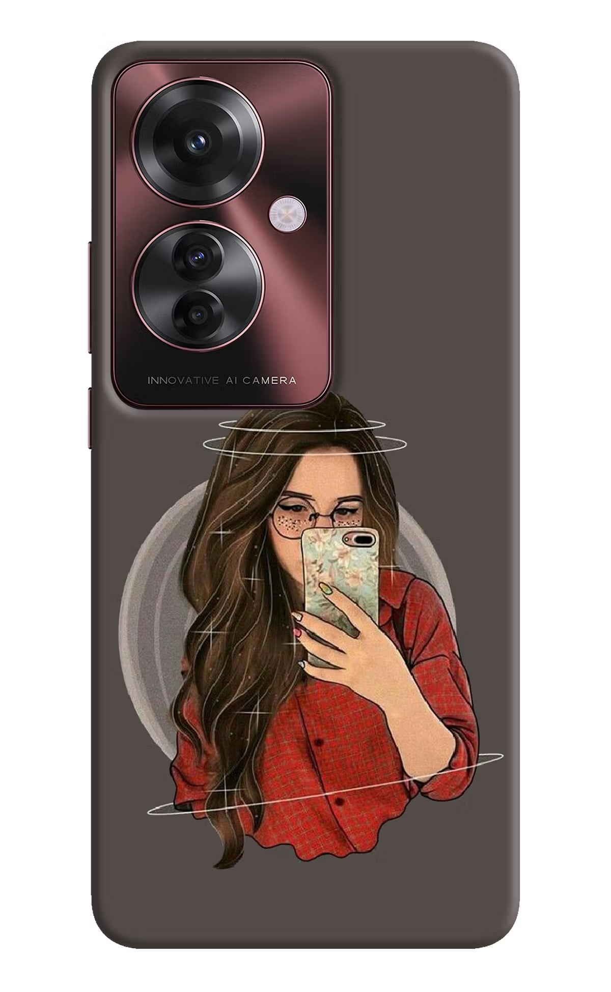 Selfie Queen Oppo F25 Pro 5G Hard Case Back Cover by Casekaro