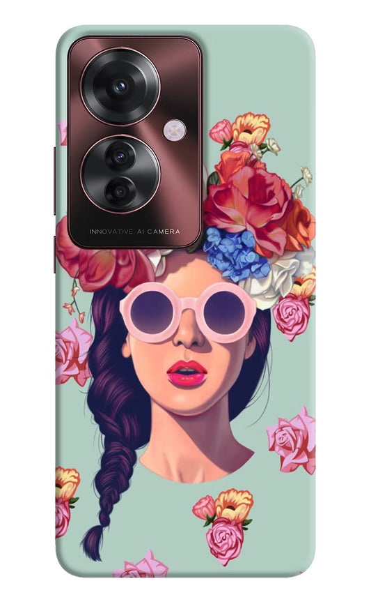 Pretty Girl Oppo F25 Pro 5G Hard Case Back Cover by Casekaro