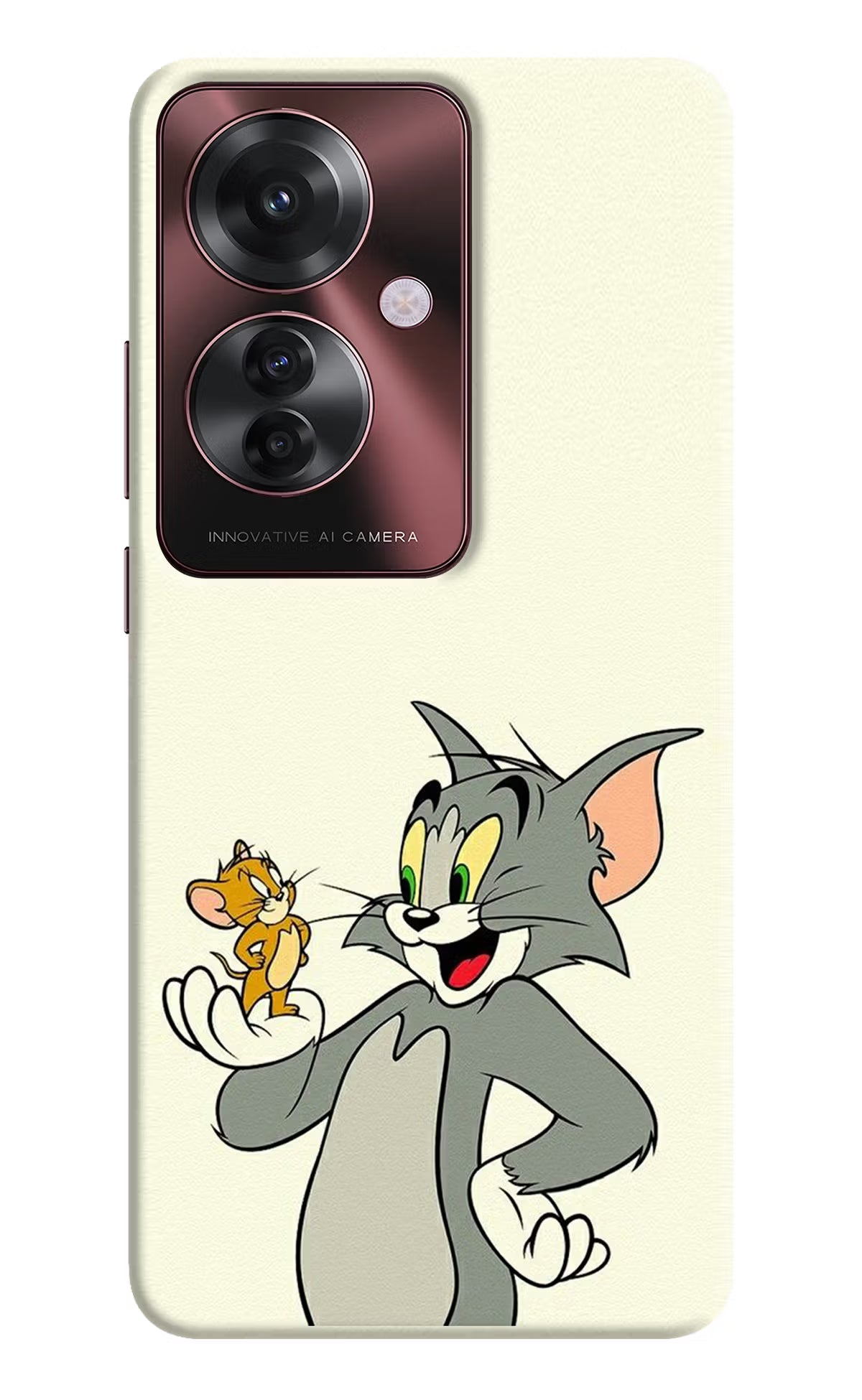 Tom & Jerry Oppo F25 Pro 5G Hard Case Back Cover by Casekaro