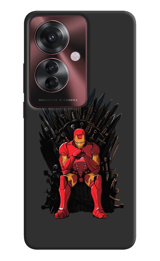 Ironman Throne Oppo F25 Pro 5G Hard Case Back Cover by Casekaro