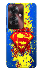Superman logo Oppo F25 Pro 5G Hard Case Back Cover by Casekaro