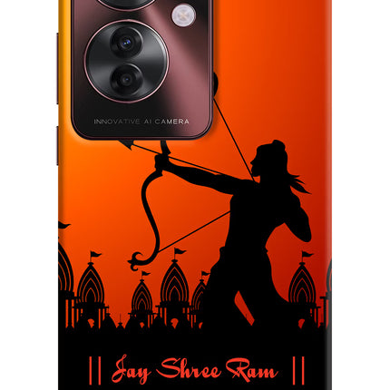 Lord Ram - 4 Oppo F25 Pro 5G Hard Case Back Cover by Casekaro