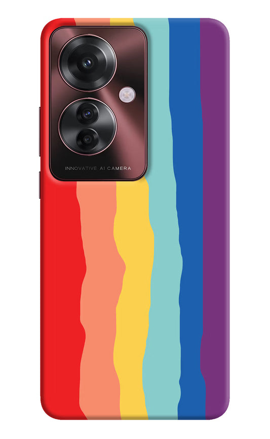 Rainbow Oppo F25 Pro 5G Hard Case Back Cover by Casekaro