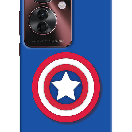 Shield Oppo F25 Pro 5G Hard Case Back Cover by Casekaro