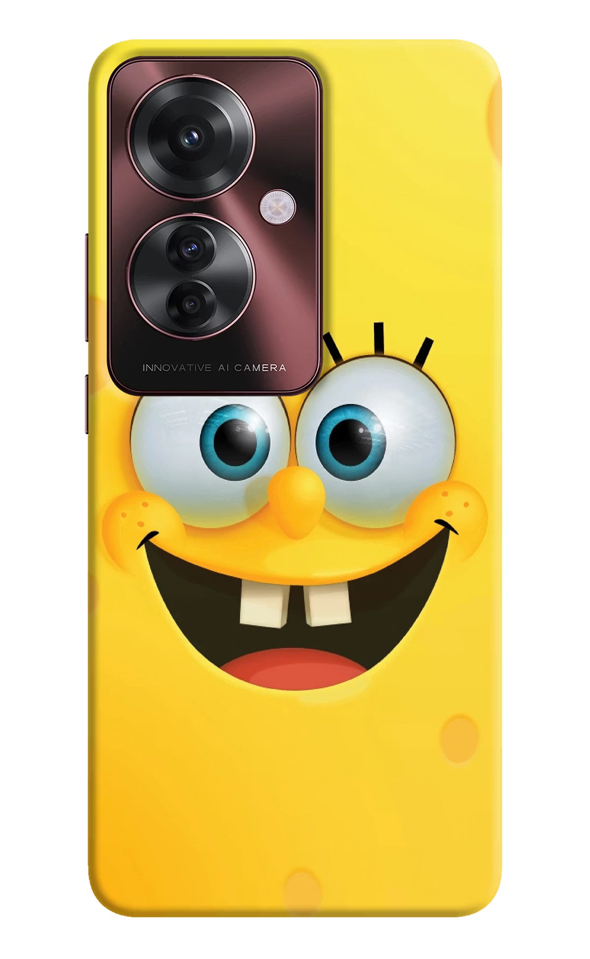 Sponge 1 Oppo F25 Pro 5G Hard Case Back Cover by Casekaro