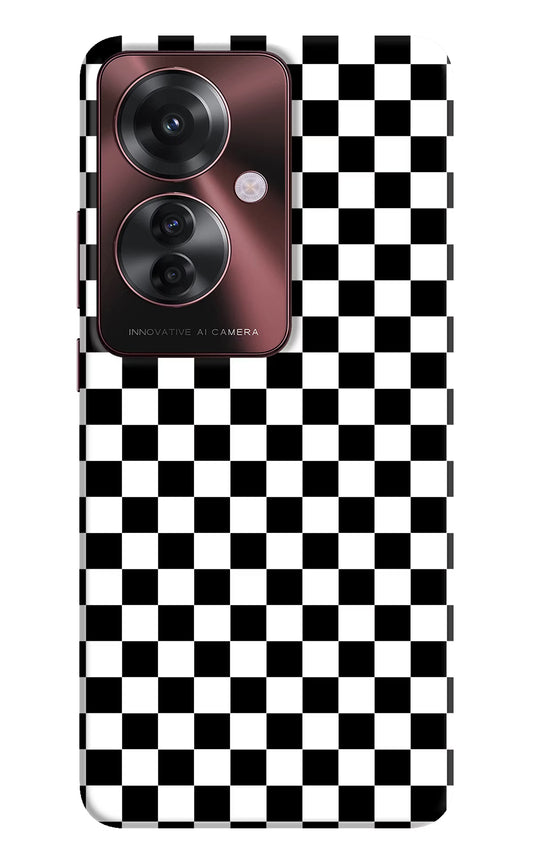 Chess Board Oppo F25 Pro 5G Hard Case Back Cover by Casekaro