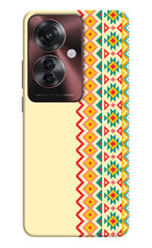 Ethnic Seamless Oppo F25 Pro 5G Hard Case Back Cover by Casekaro