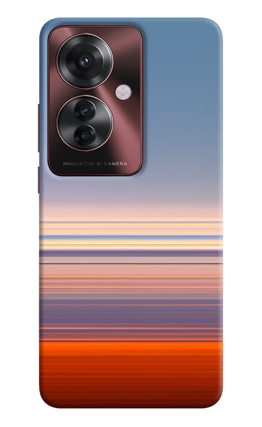 Morning Colors Oppo F25 Pro 5G Hard Case Back Cover by Casekaro