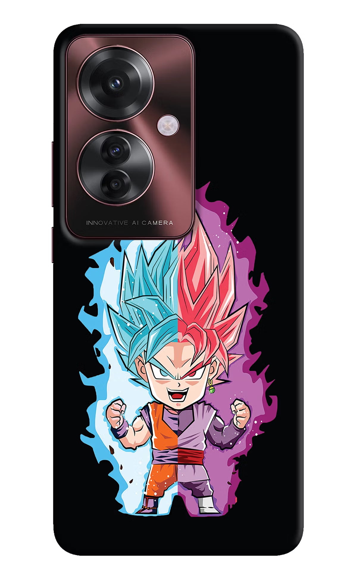 Chota Goku Oppo F25 Pro 5G Hard Case Back Cover by Casekaro