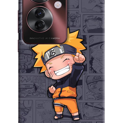 Chota Naruto Oppo F25 Pro 5G Hard Case Back Cover by Casekaro