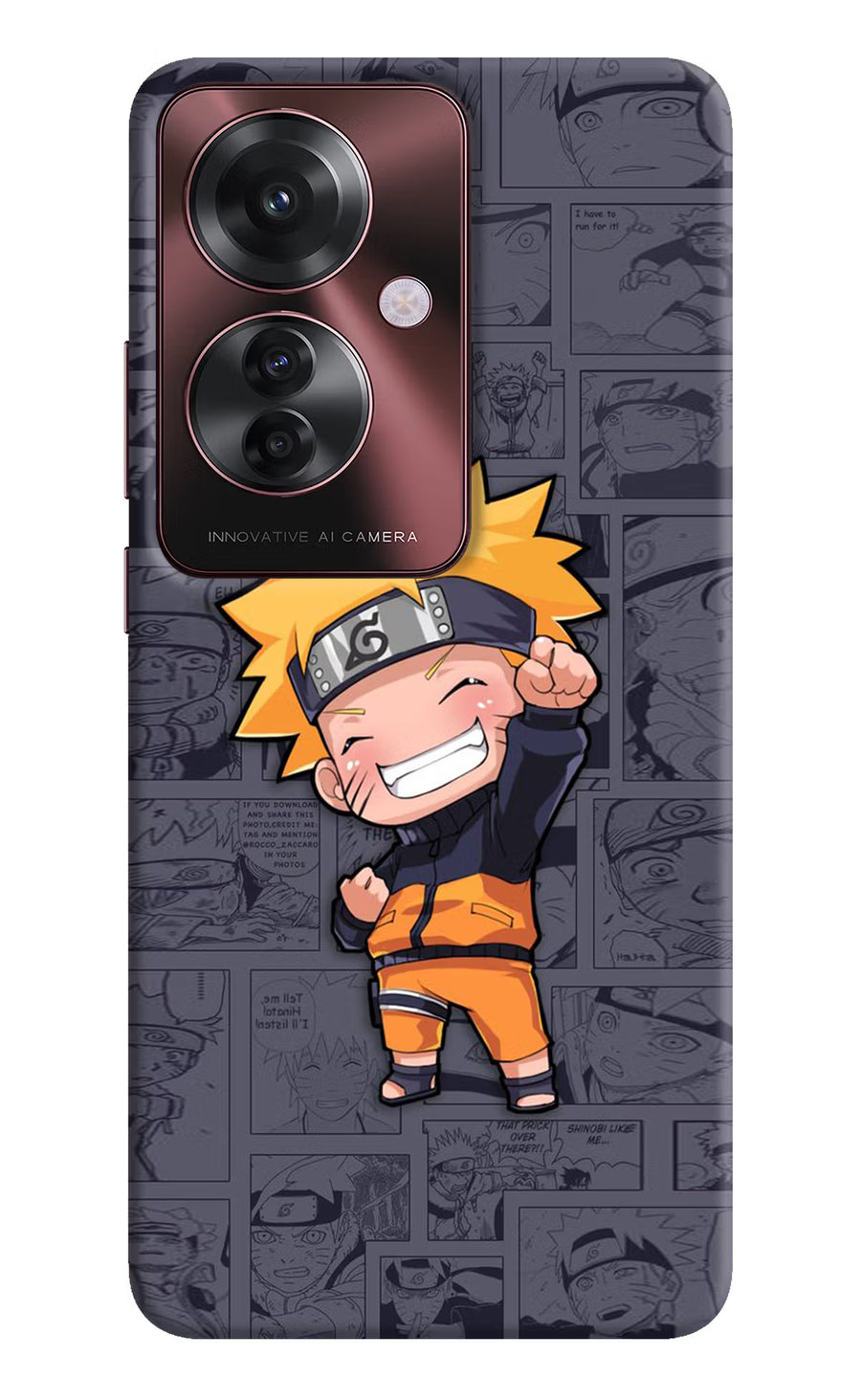 Chota Naruto Oppo F25 Pro 5G Back Cover, Hard case