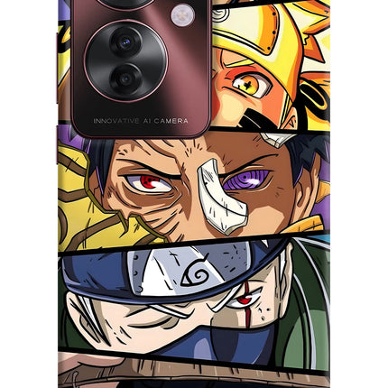 Naruto Character Oppo F25 Pro 5G Hard Case Back Cover by Casekaro