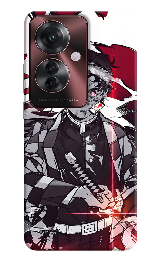 Demon Slayer Oppo F25 Pro 5G Hard Case Back Cover by Casekaro