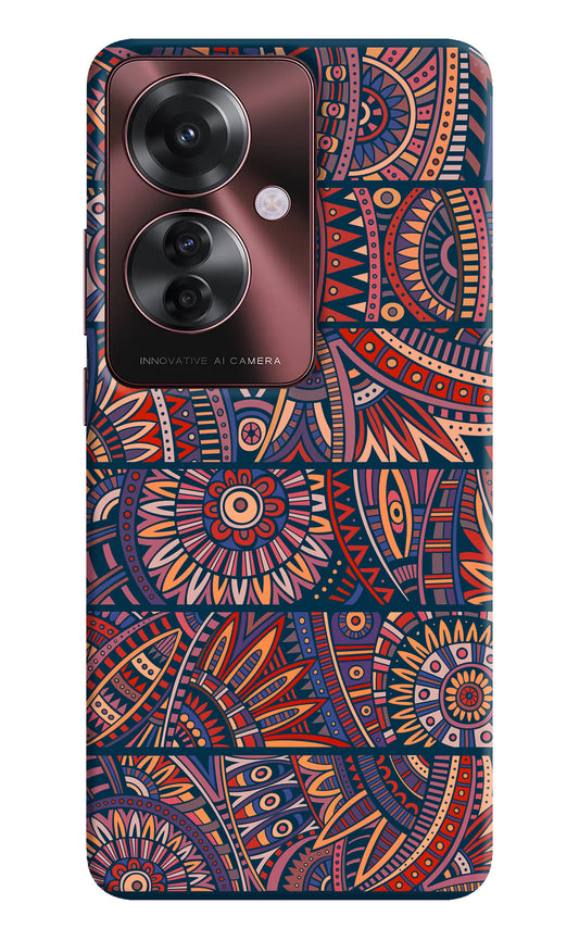 African Culture Design Oppo F25 Pro 5G Hard Case Back Cover by Casekaro