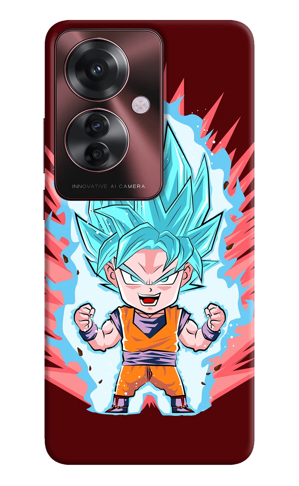 Goku Little Oppo F25 Pro 5G Hard Case Back Cover by Casekaro