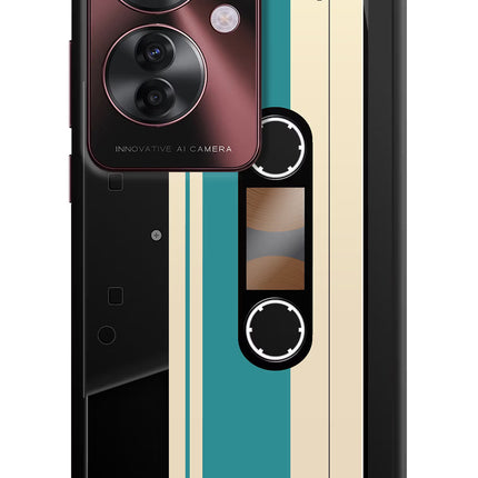Cassette Oppo F25 Pro 5G Hard Case Back Cover by Casekaro