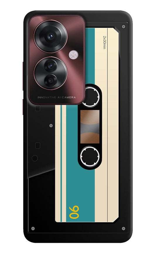 Cassette Oppo F25 Pro 5G Hard Case Back Cover by Casekaro