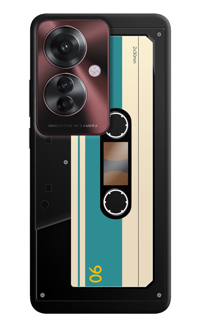 Cassette Oppo F25 Pro 5G Hard Case Back Cover by Casekaro