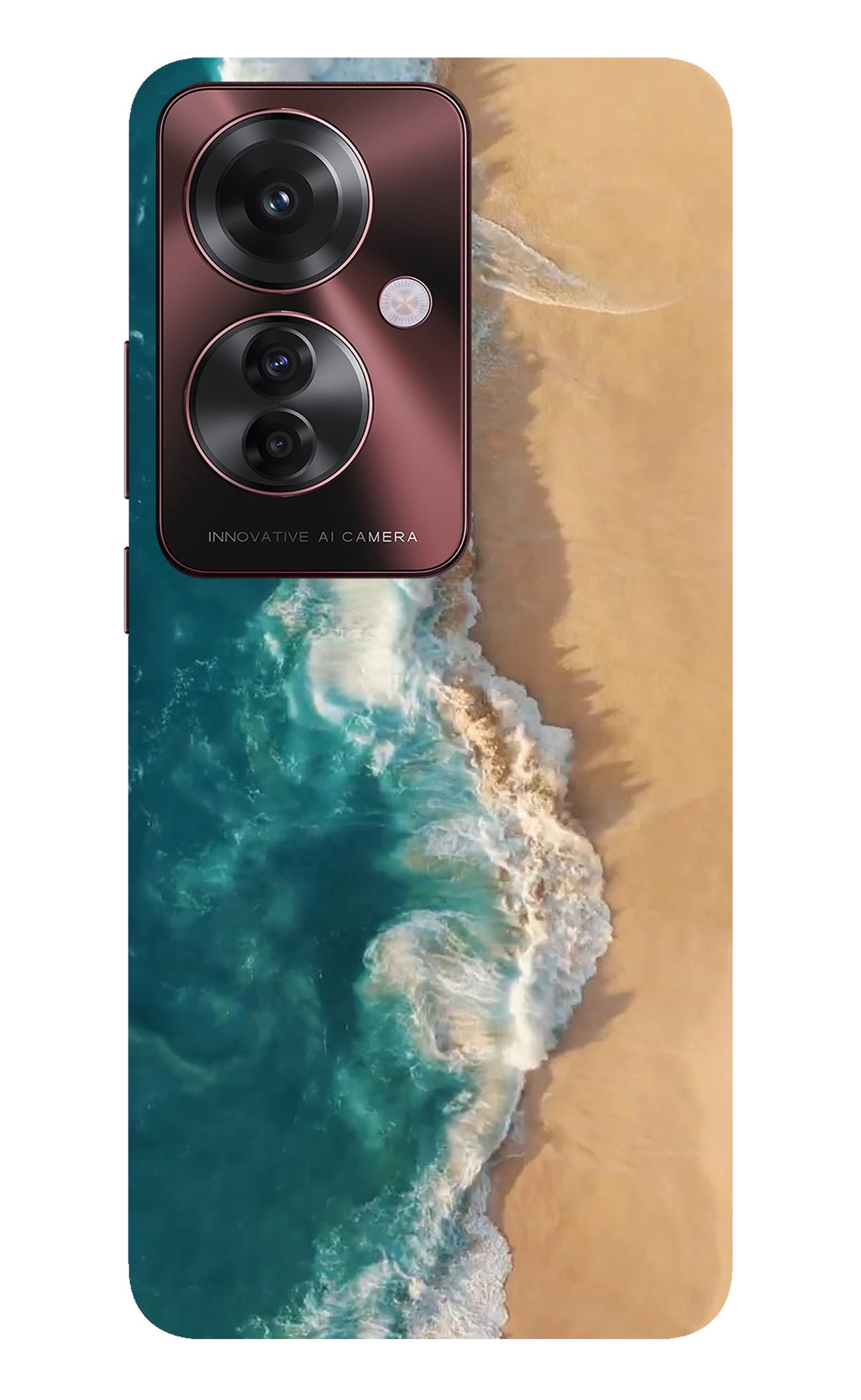 Ocean Beach Oppo F25 Pro 5G Back Cover