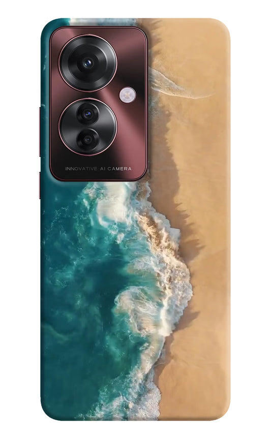 Ocean Beach Oppo F25 Pro 5G Hard Case Back Cover by Casekaro