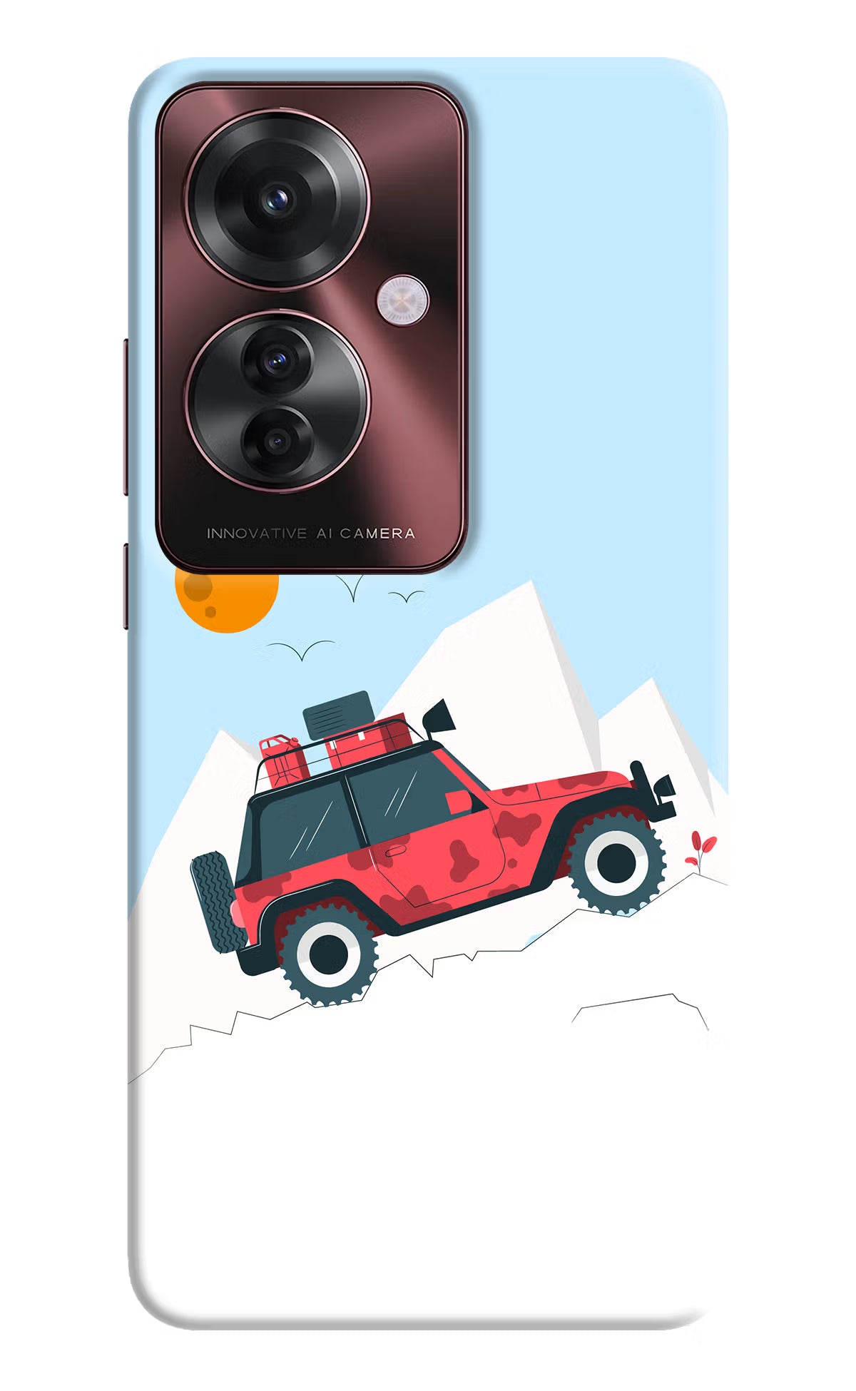 Mountain Trail Beast Oppo F25 Pro 5G Hard Case Back Cover by Casekaro