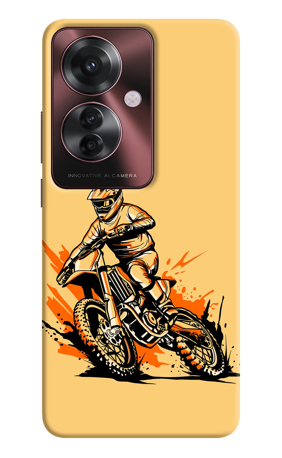 Off-Road Fury Oppo F25 Pro 5G Hard Case Back Cover by Casekaro