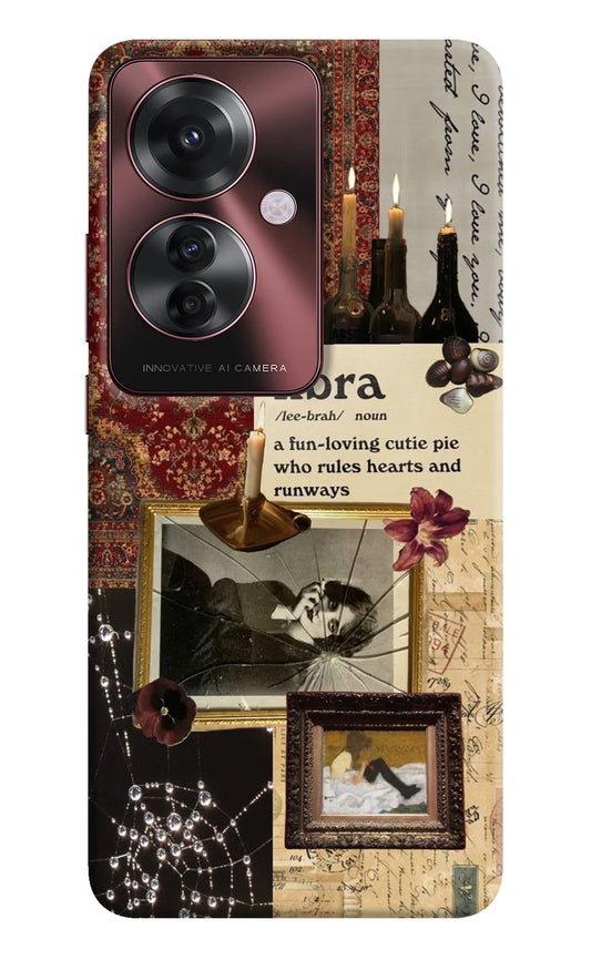 Libra Zodiac Oppo F25 Pro 5G Hard Case Back Cover by Casekaro