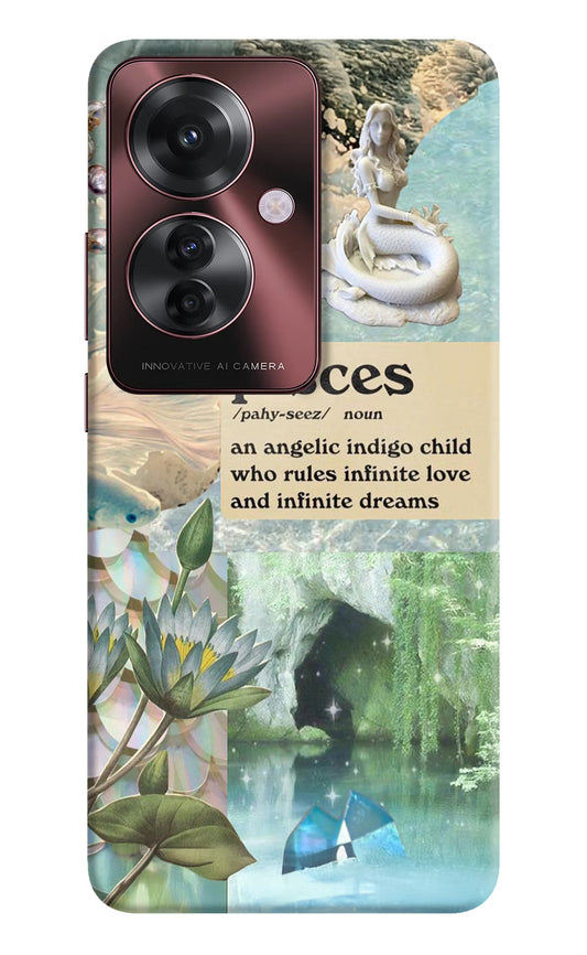 Pisces Zodiac Oppo F25 Pro 5G Hard Case Back Cover by Casekaro