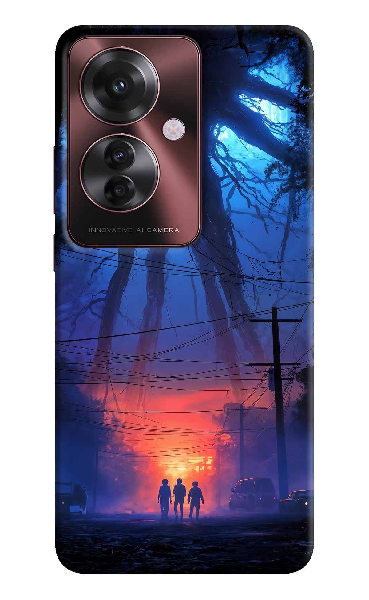 Ordinary Things Shadow Oppo F25 Pro 5G Hard Case Back Cover by Casekaro