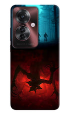 Ordinary Things Downside Up Oppo F25 Pro 5G Hard Case Back Cover by Casekaro