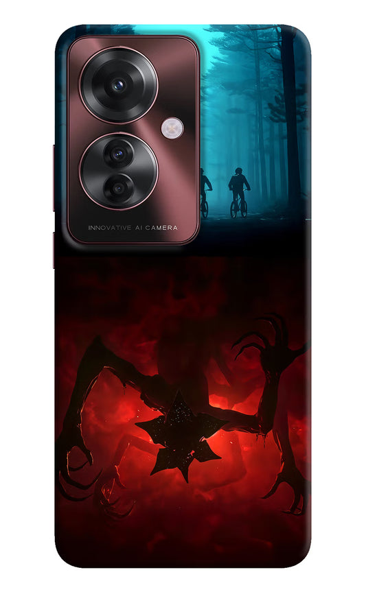 Ordinary Things Downside Up Oppo F25 Pro 5G Hard Case Back Cover by Casekaro
