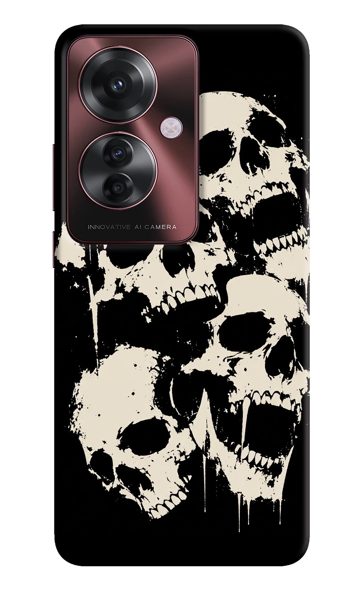 Dead Stack Oppo F25 Pro 5G Hard Case Back Cover by Casekaro