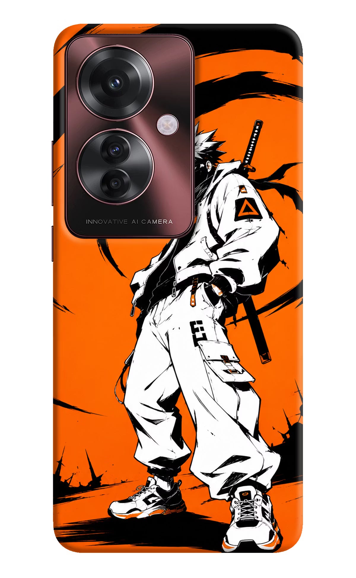 Street Samurai  Oppo F25 Pro 5G Hard Case Back Cover by Casekaro